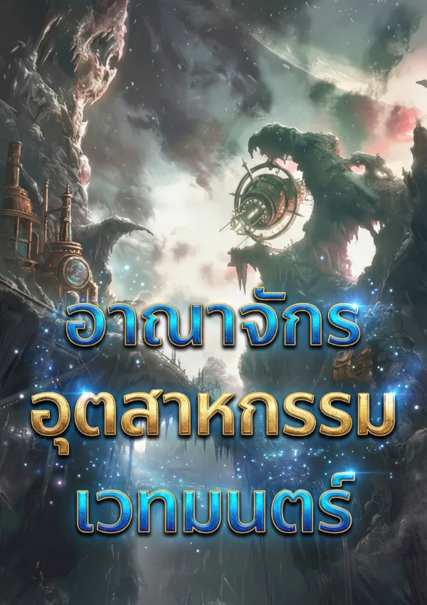 ปกนิยาย อาณาจักรอุตสาหกรรมเวทมนตร์