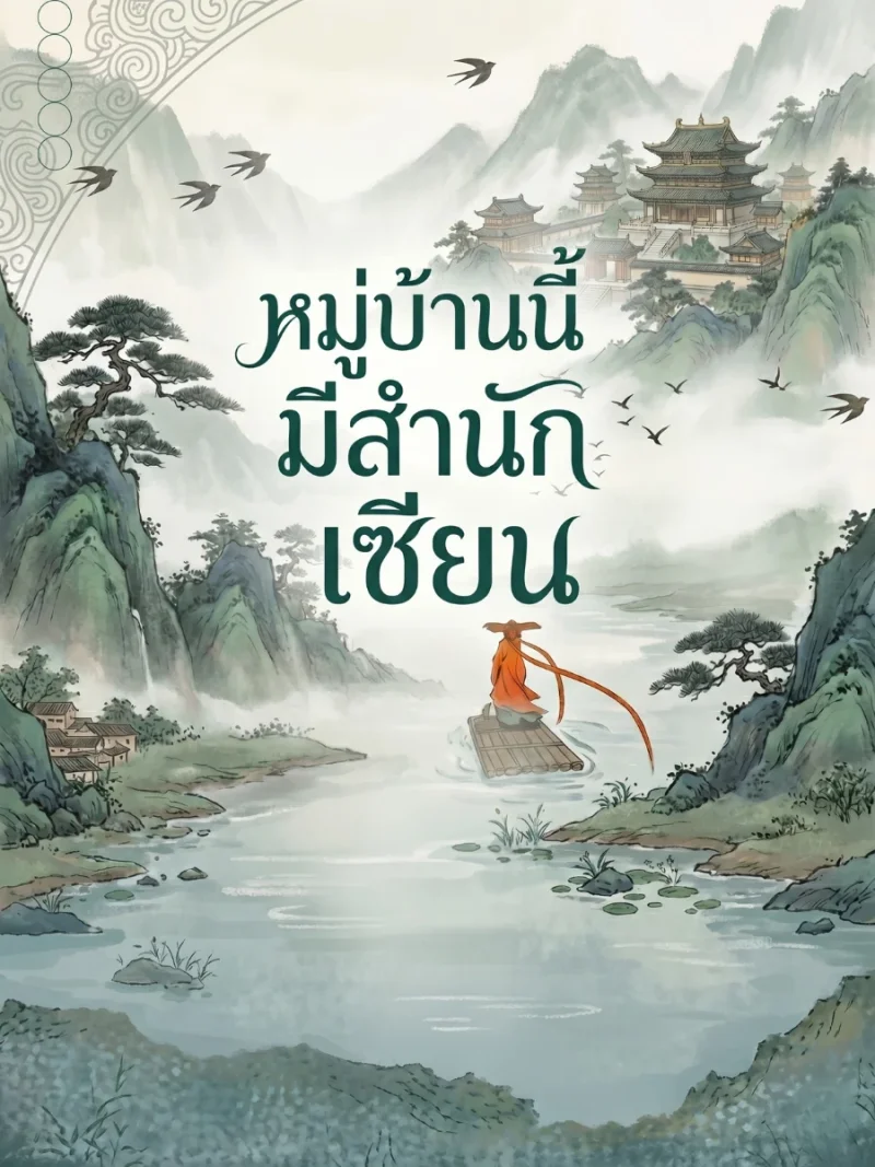 ปกนิยาย หมู่บ้านนี้มีสำนักเซียน
