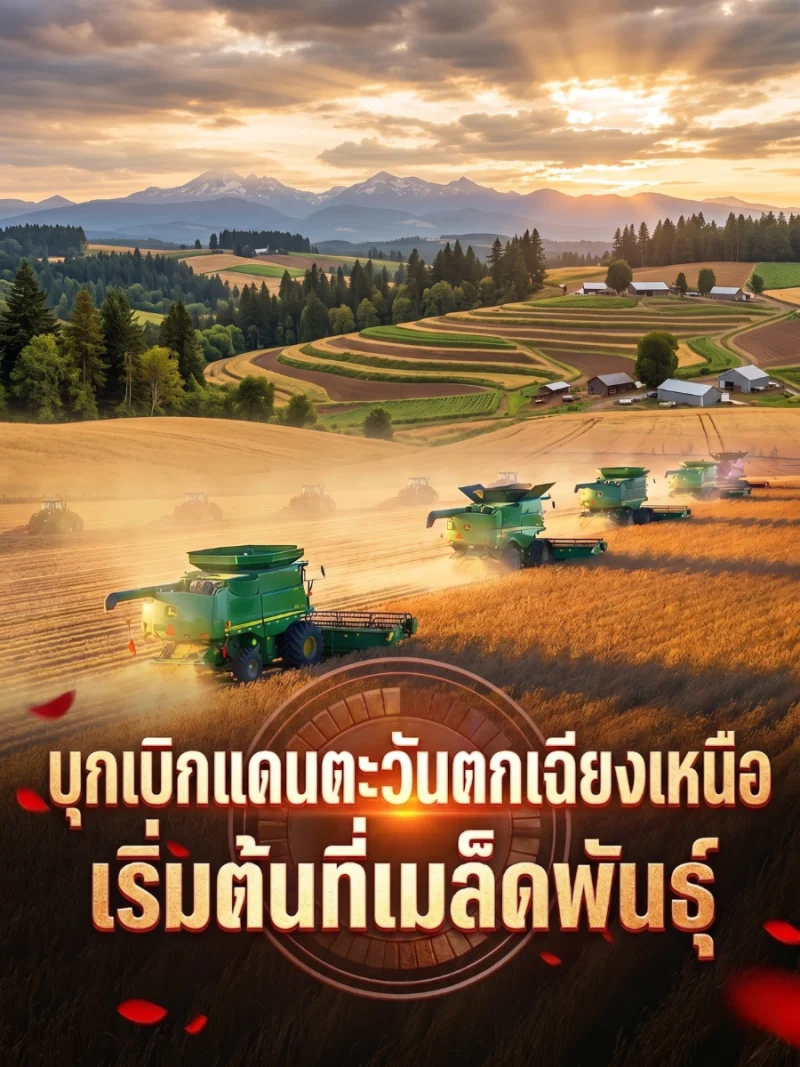 ปกนิยาย บุกเบิกแดนตะวันตกเฉียงเหนือ เริ่มต้นที่เมล็ดพันธุ์